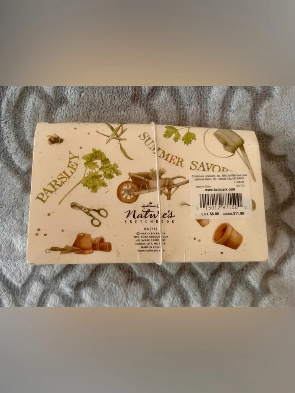 Hallmark Coupon Organizer Farmhouse Garden Accordion Holder